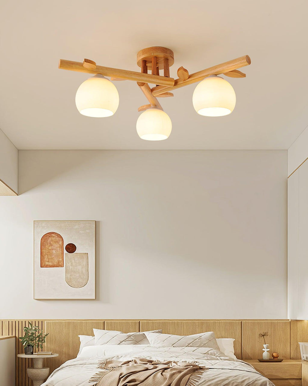 Tinsley Wood Ceiling Light — product view 9
