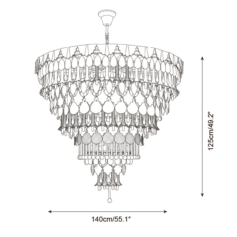Tintora Chandelier — product view 8