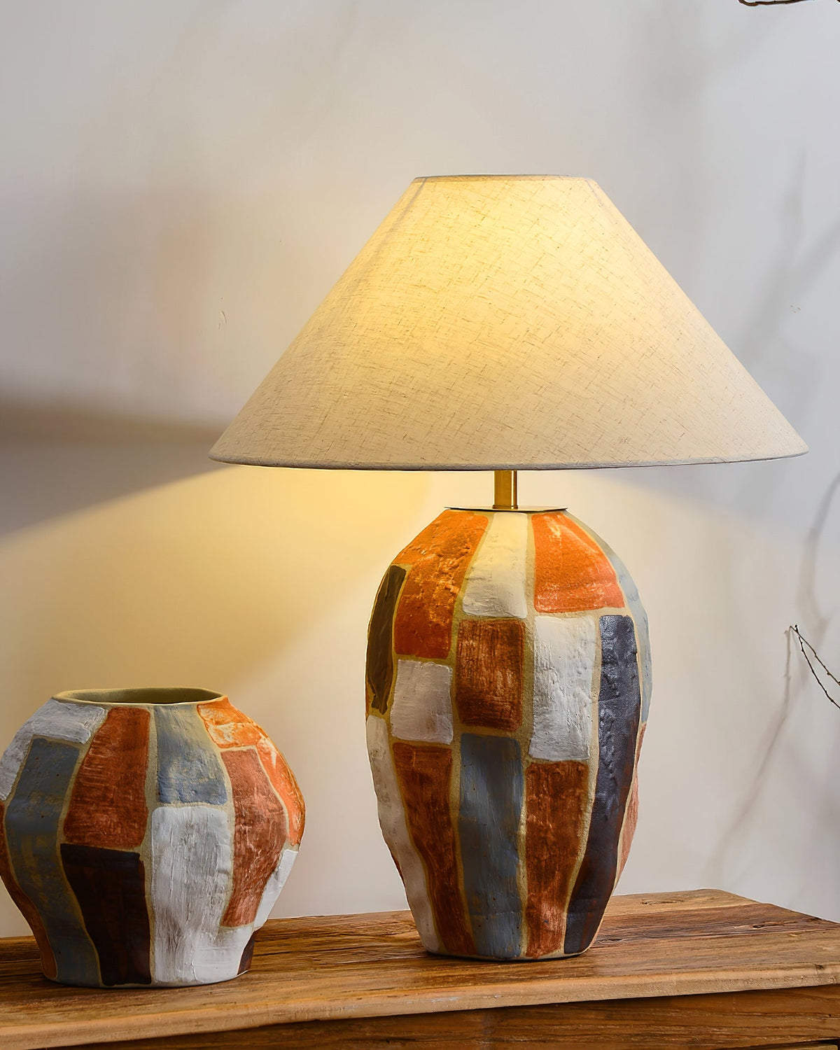 Torino Ceramics Metal Table Lamp — product view 16