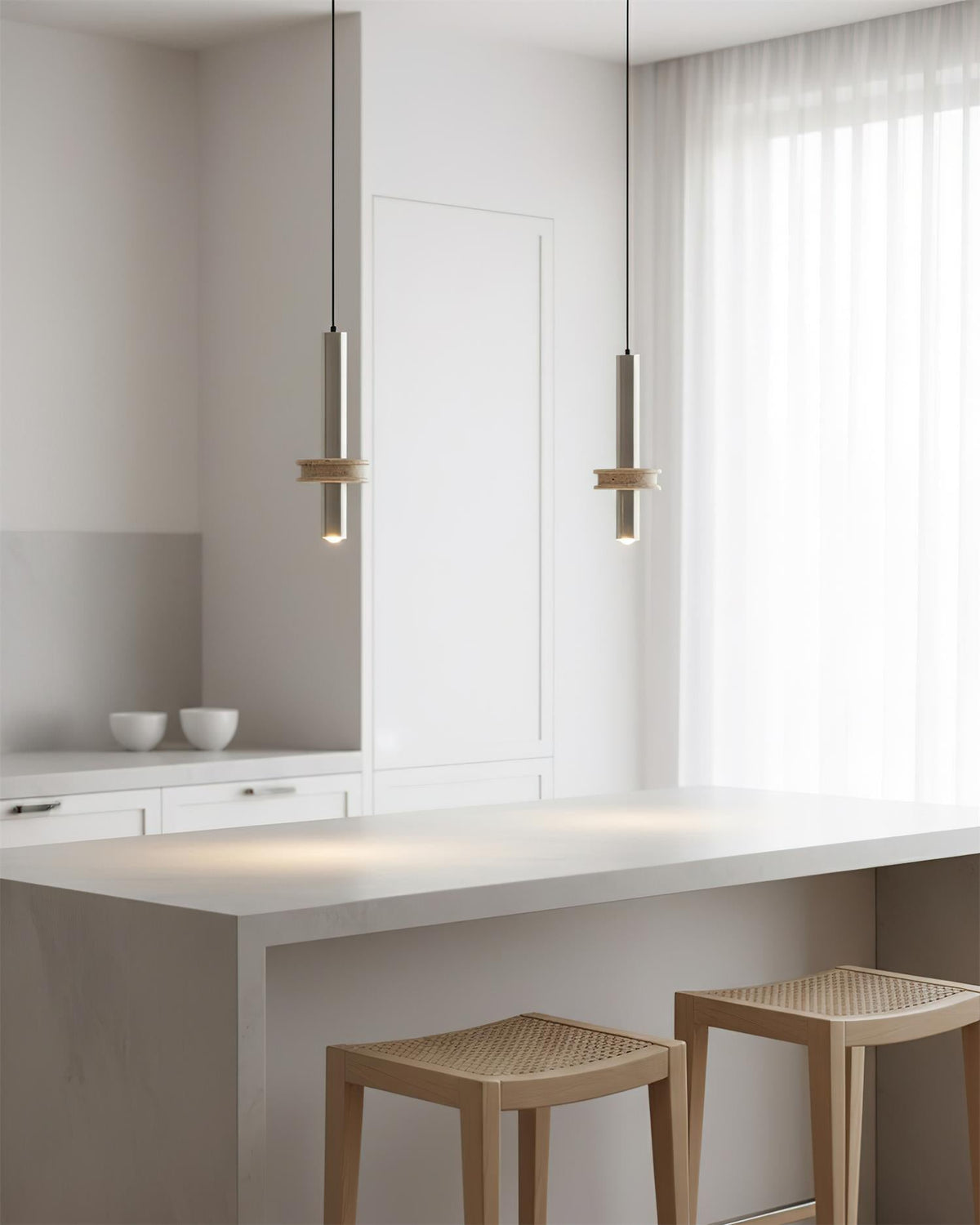 Tralune Travertine Pendant Lamp — product view 10