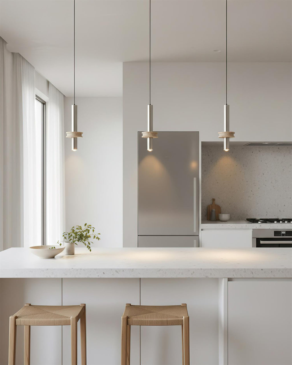Tralune Travertine Pendant Lamp — product view 8