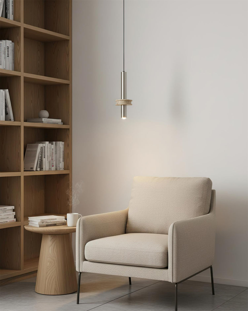 Tralune Travertine Pendant Lamp — product view 14