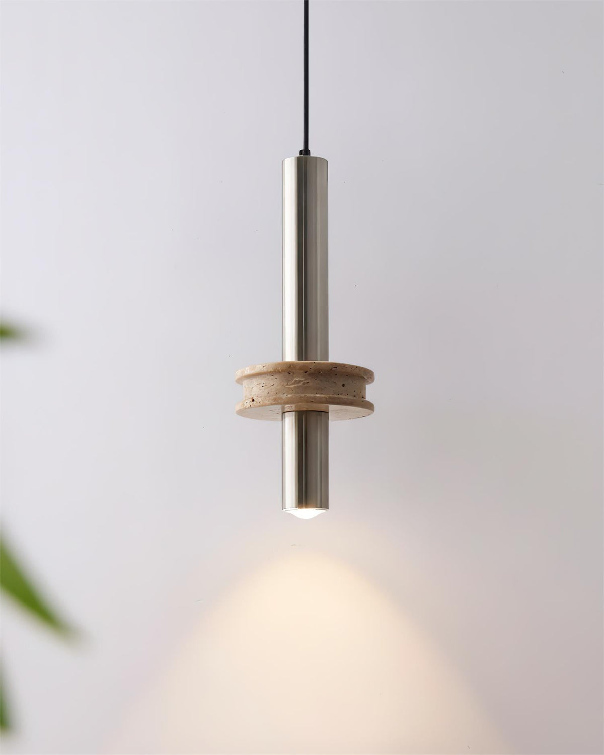 Tralune Travertine Pendant Lamp — product view 3