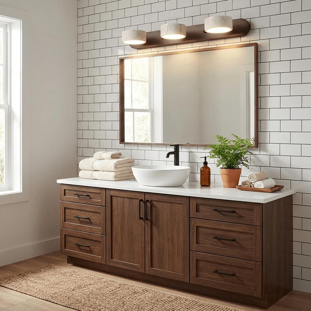 Travertine Duo LED Wall Sconce