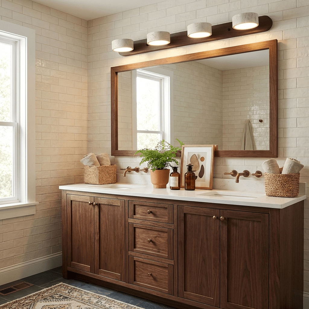 Travertine Duo LED Wall Sconce