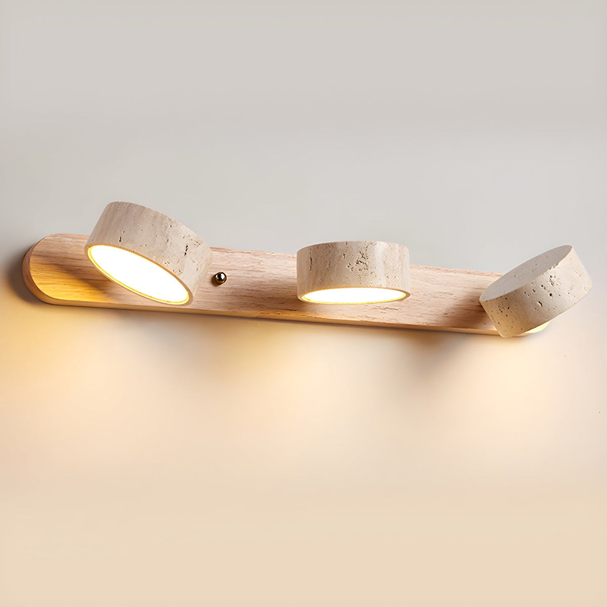 Travertine Duo LED Wall Sconce