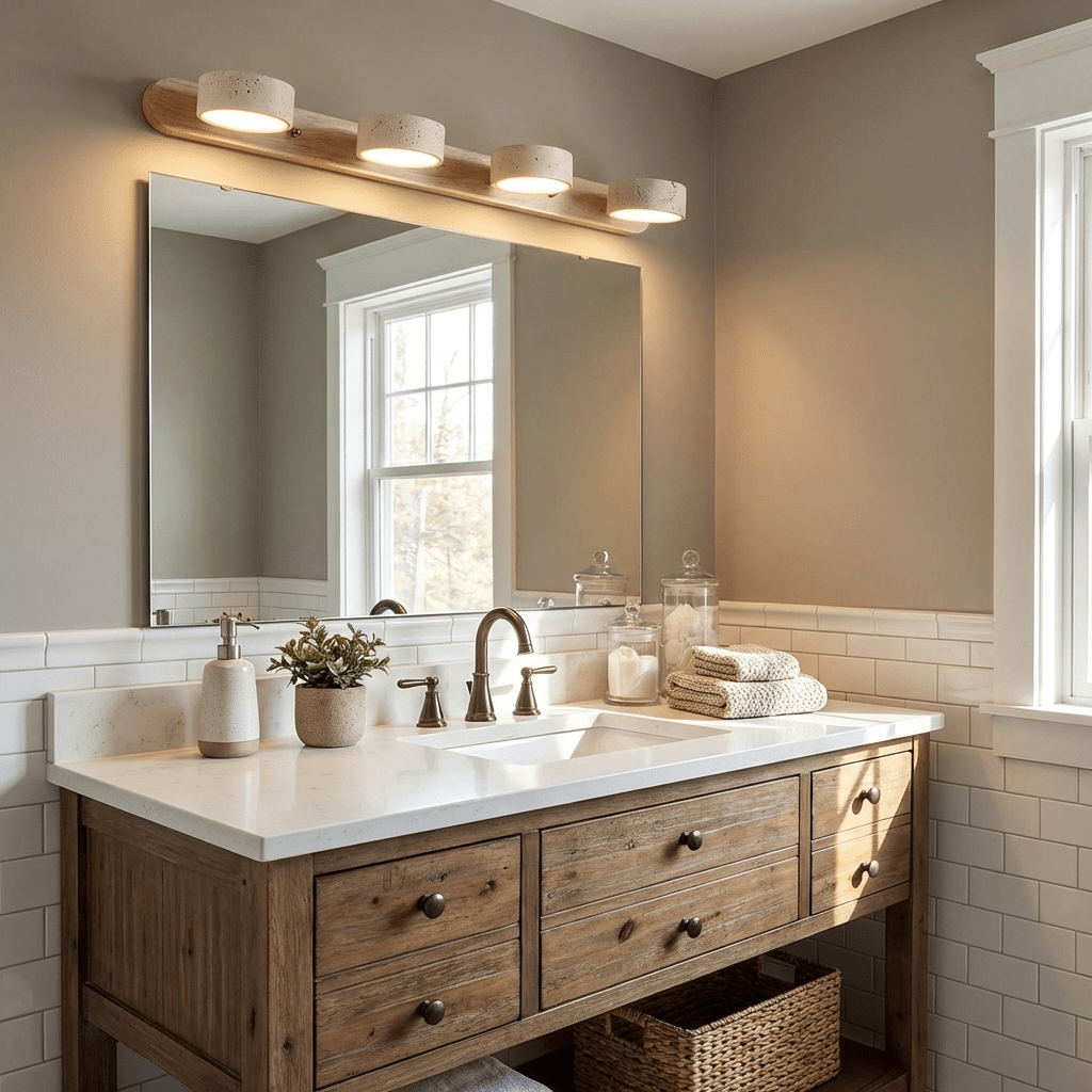 Travertine Duo LED Wall Sconce