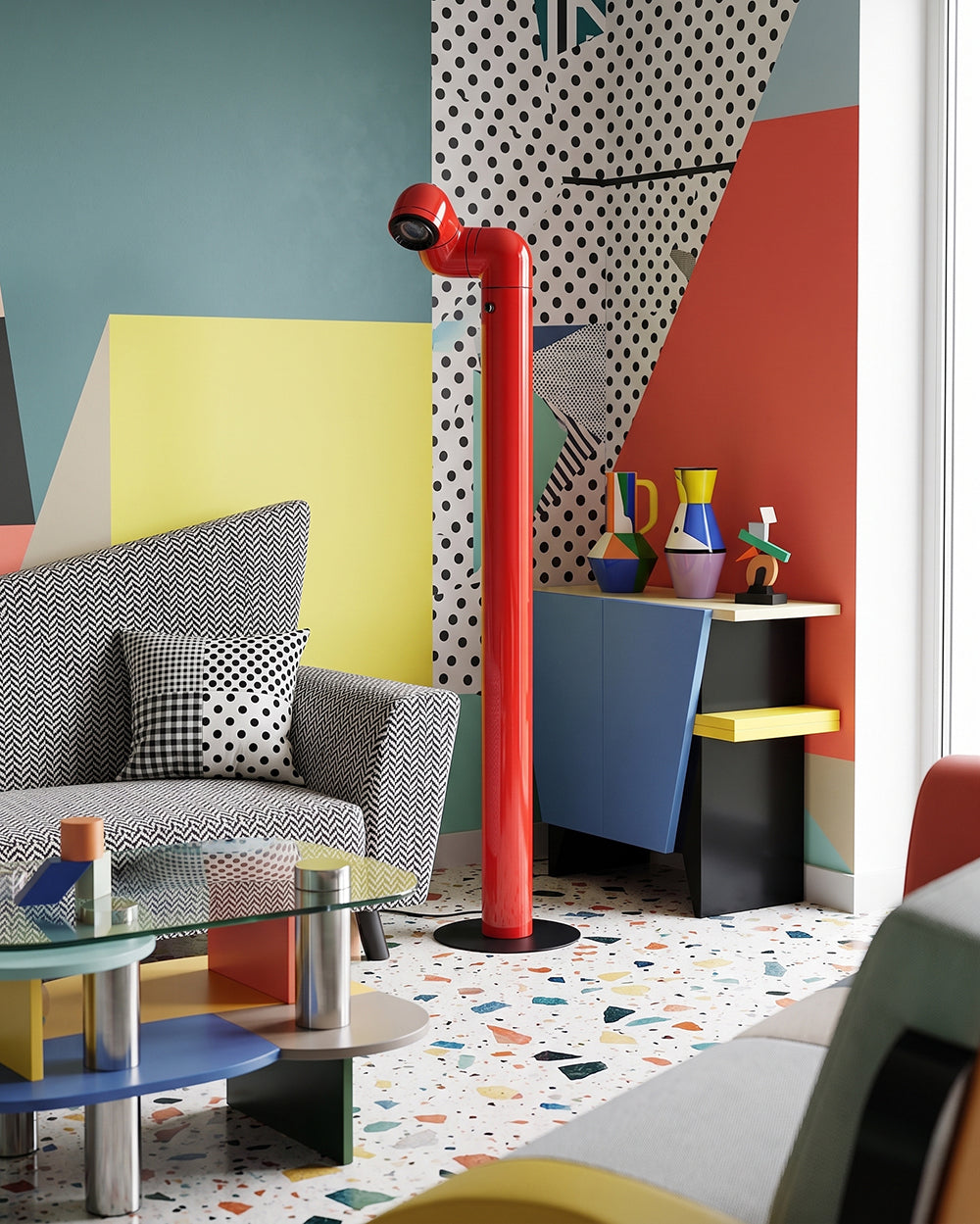 Tubular Floor Lamp — product view 16