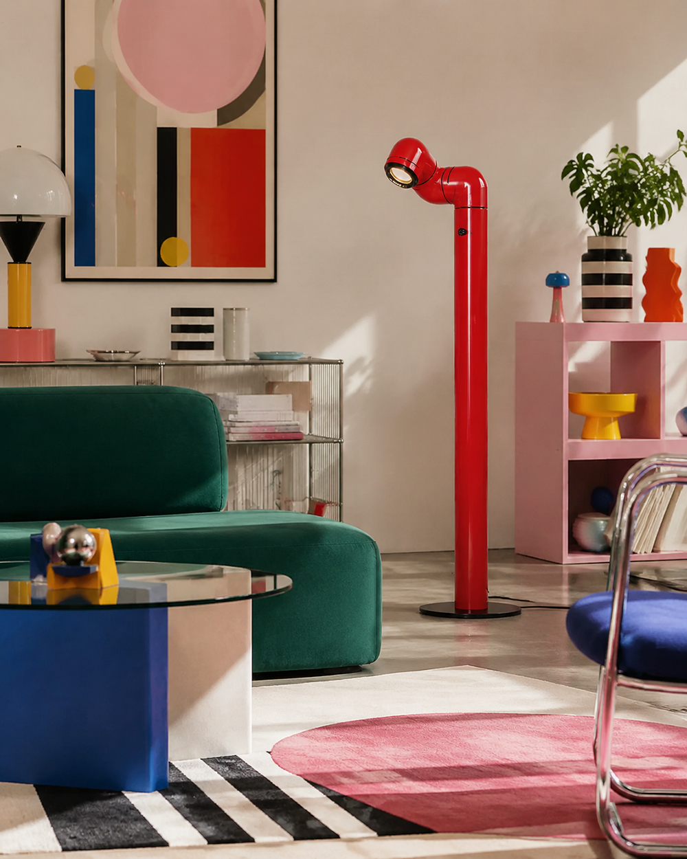 Tubular Floor Lamp — product view 8