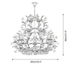 Valrosa Metal Chandelier — product view 8