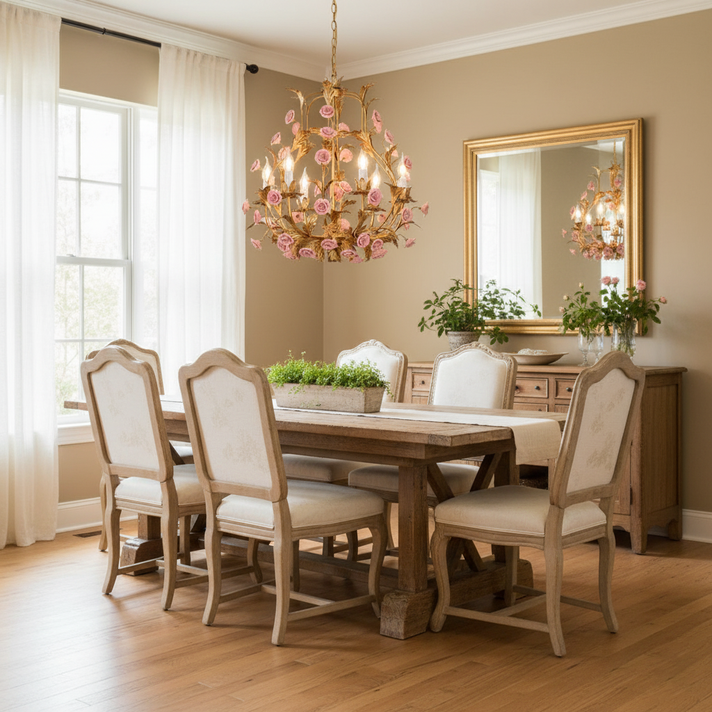 Valrosa Metal Chandelier — product view 13