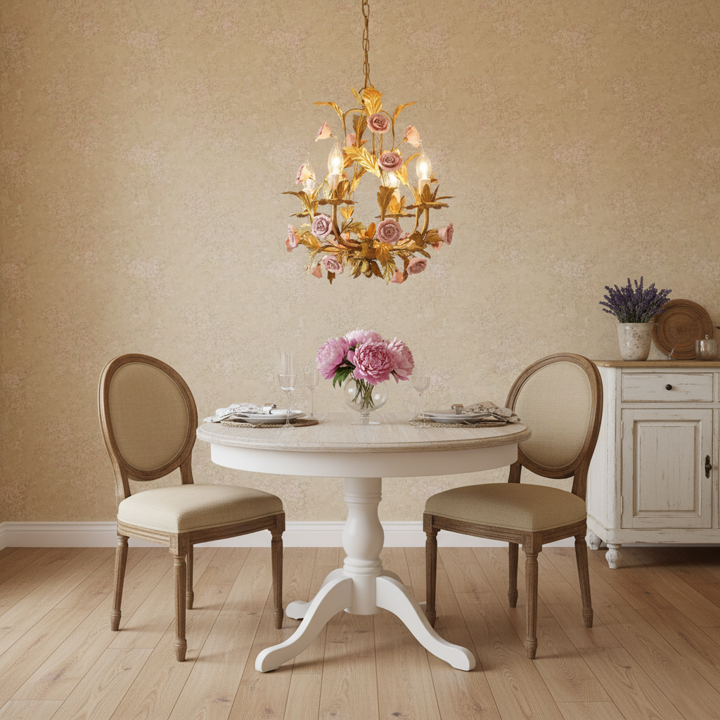 Valrosa Metal Chandelier — product view 9