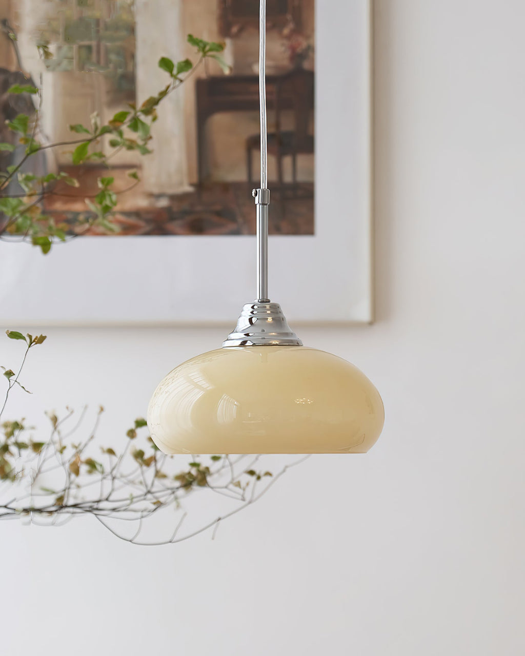 Vanilla Glass Pendant Lamp — product view 12