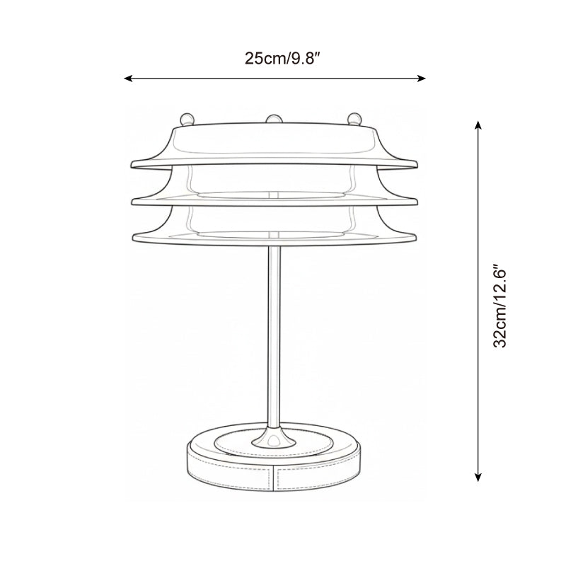 Veltrix Metal Table Lamp — product view 5