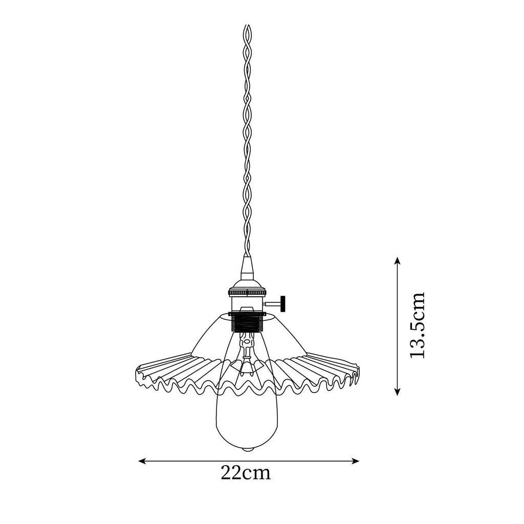 Vines Glass Pendant Lamp — product view 5