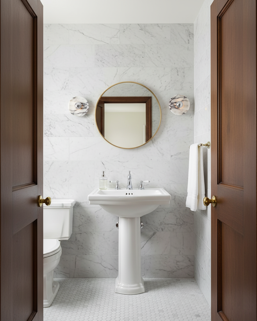 Viola Marble Wall Lamp — product view 8