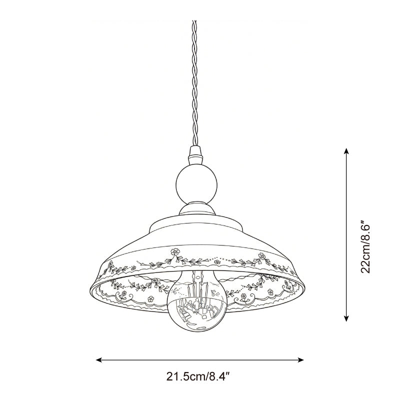 Virella Wood Pendant Lamp — product detail 15