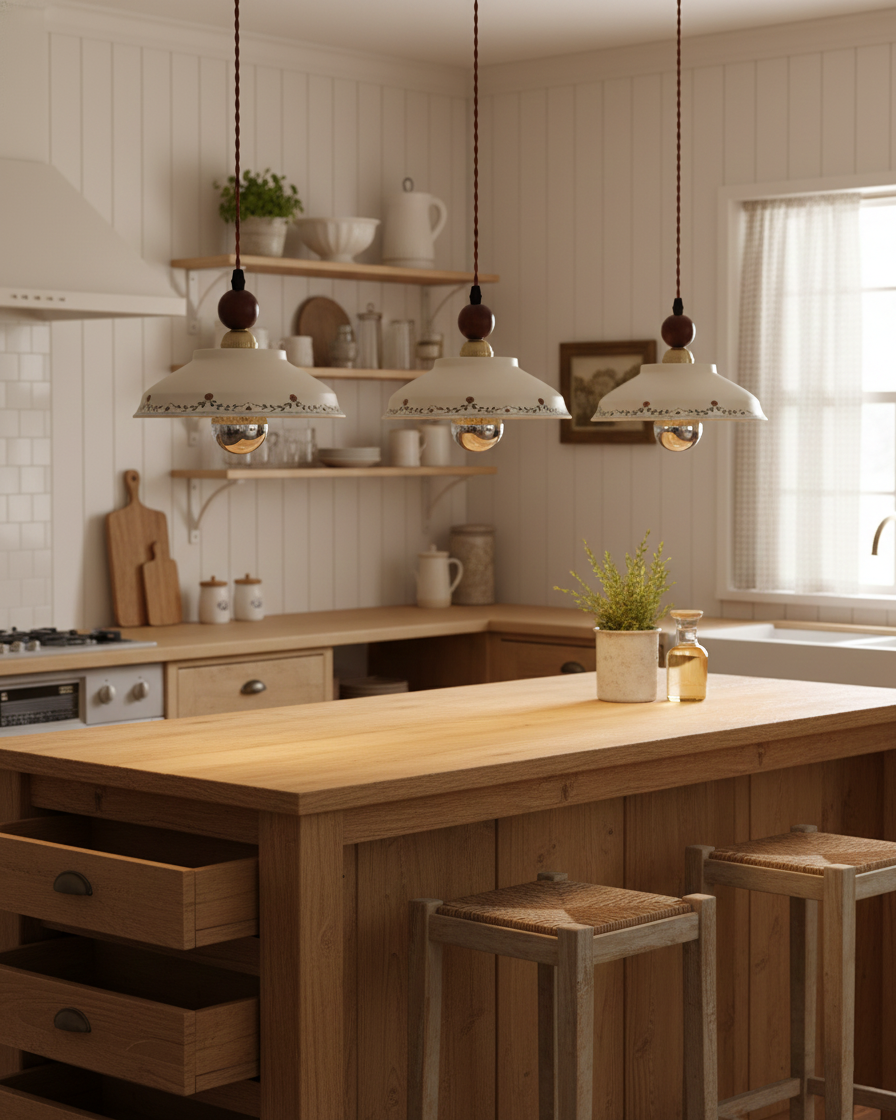 Virella Wood Pendant Lamp — product view 3