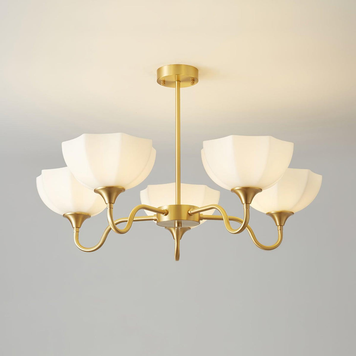 Visa Raito Glass Chandelier — product view 18