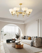 Visa Raito Glass Chandelier — product view 14