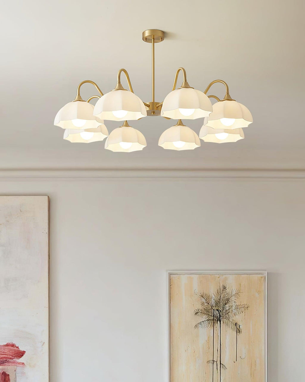 Visa Raito Glass Chandelier — product view 3