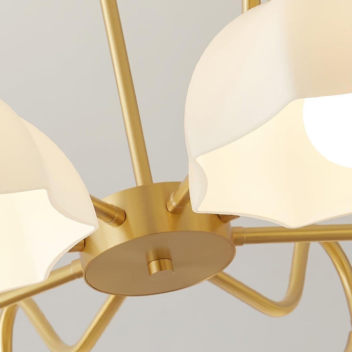 Visa Raito Glass Chandelier — product view 22