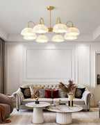 Visa Raito Glass Chandelier — product view 10