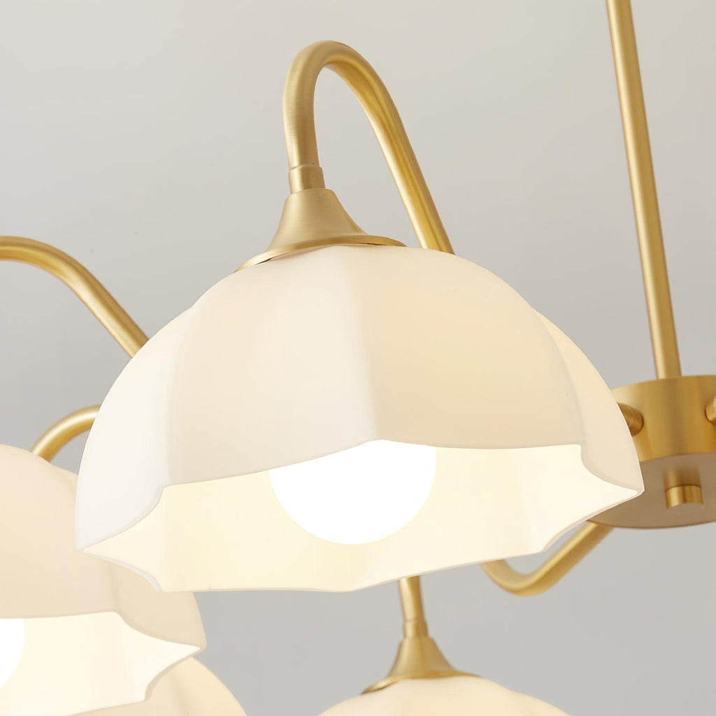 Visa Raito Glass Chandelier — product view 21