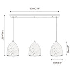 Volcanic Travertine Pendant Lamp — product view 8