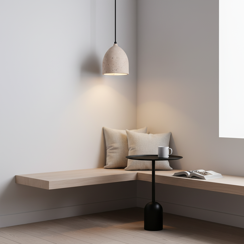 Volcanic Travertine Pendant Lamp — product view 3