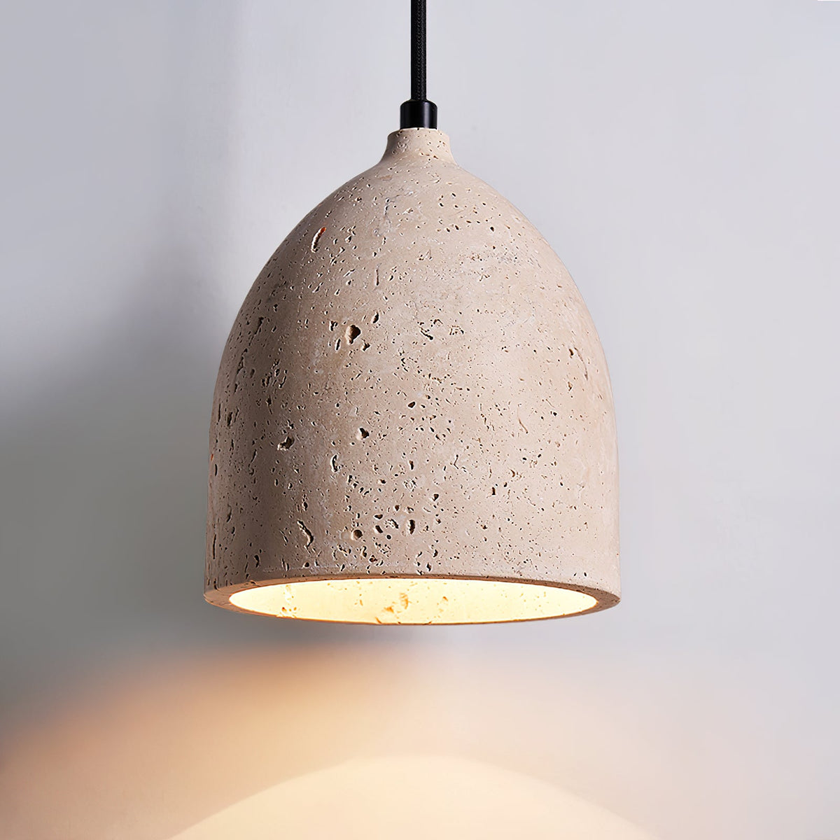 Volcanic Travertine Pendant Lamp — product view 13