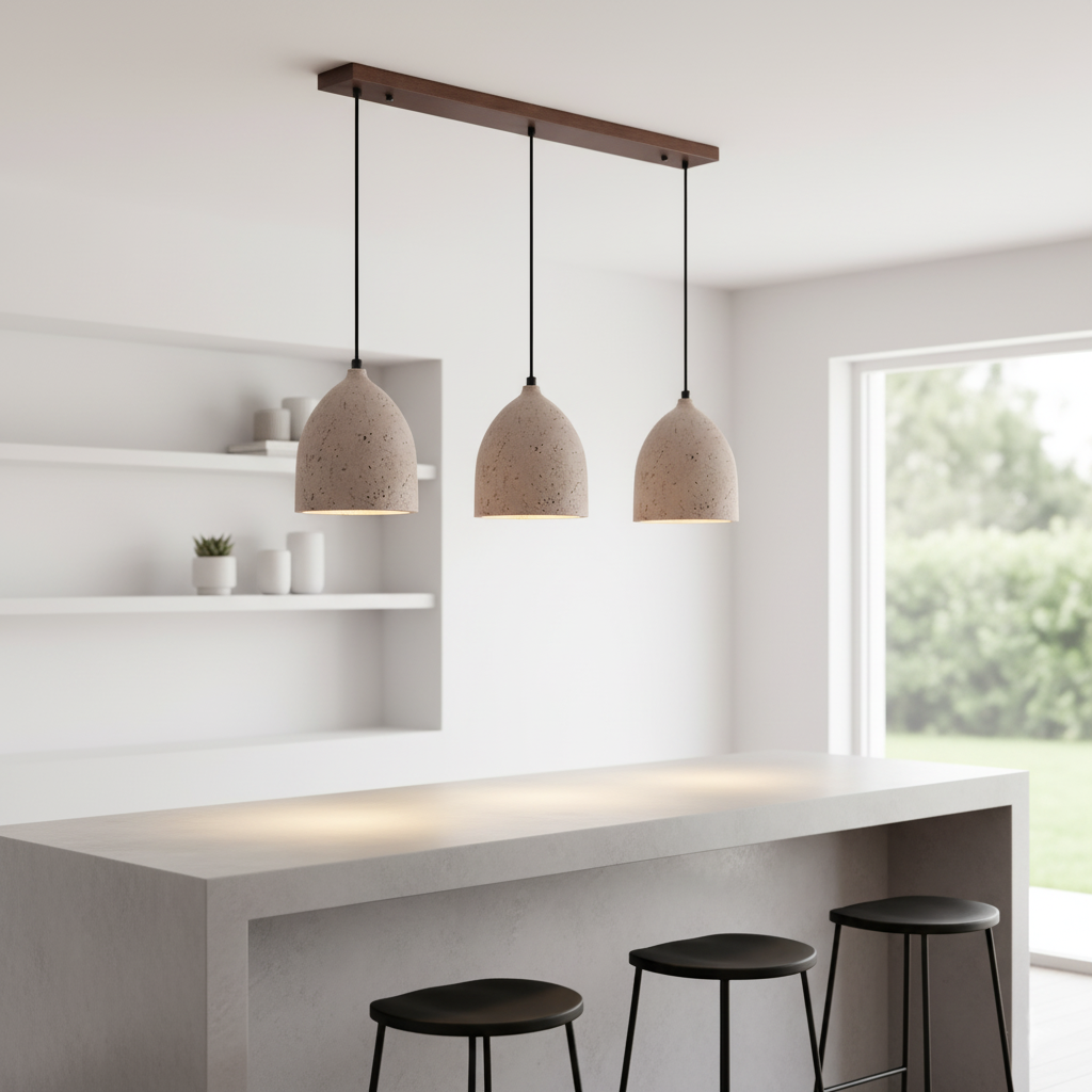 Volcanic Travertine Pendant Lamp — product view 10