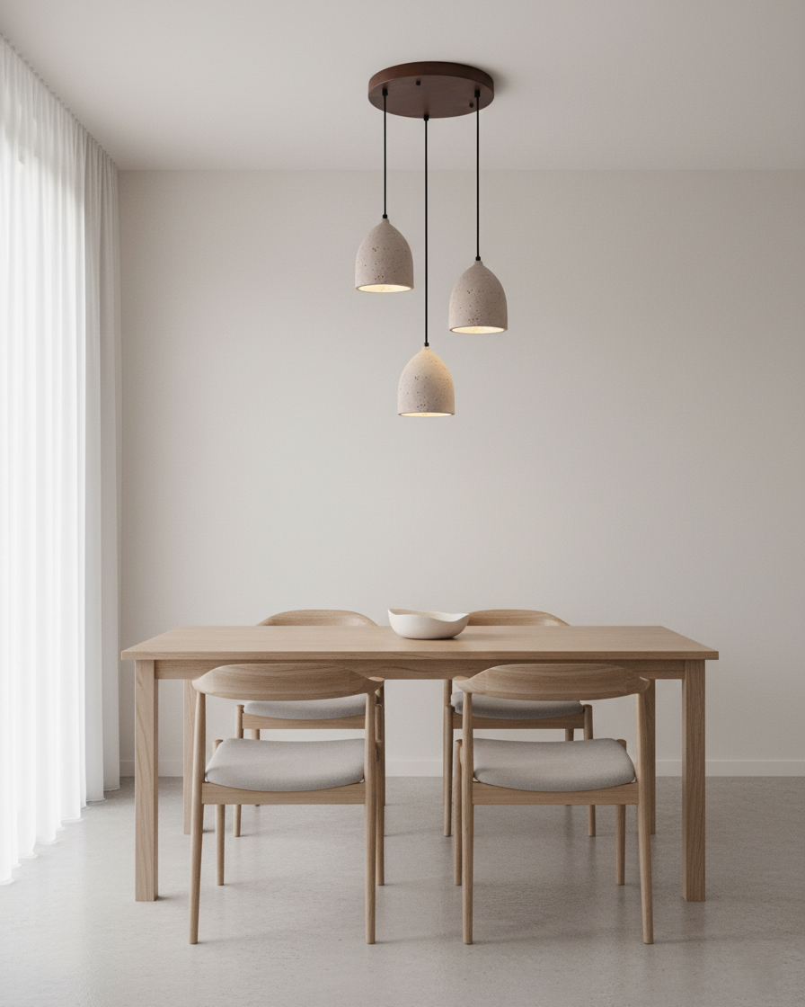 Volcanic Travertine Pendant Lamp — product view 11