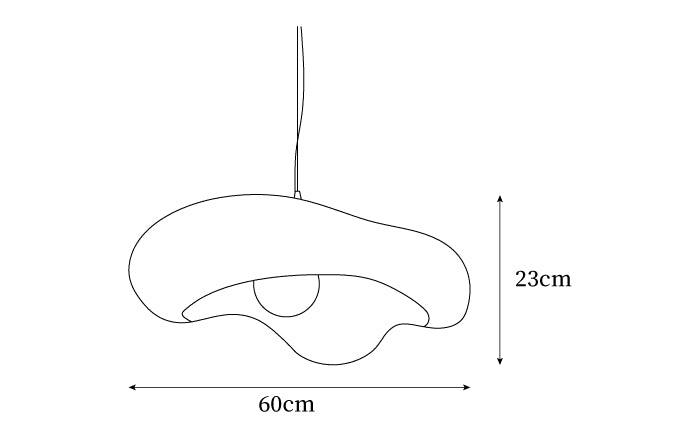 Khmara Resin Pendant Lamp — product view 5