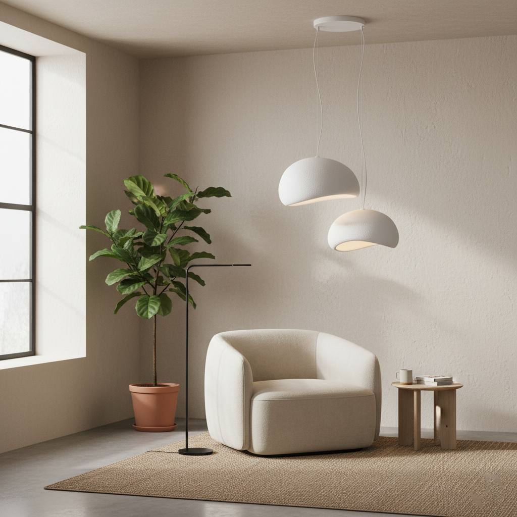 Wabi-Sabi Combination B Metal Chandelier — product view 13