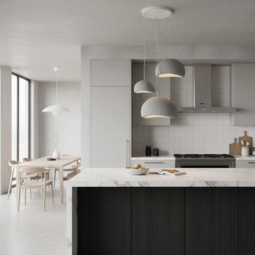 Wabi-Sabi Combination B Metal Chandelier — product view 3