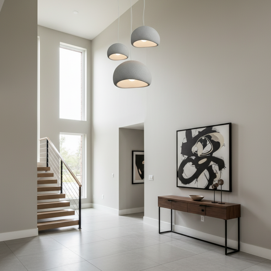 Wabi-Sabi Combination B Metal Chandelier — product view 15