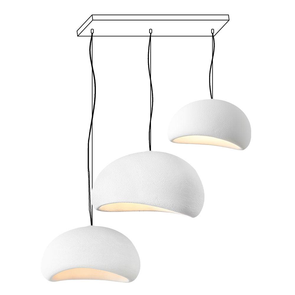 Wabi-Sabi Combination B Metal Chandelier — product view 57