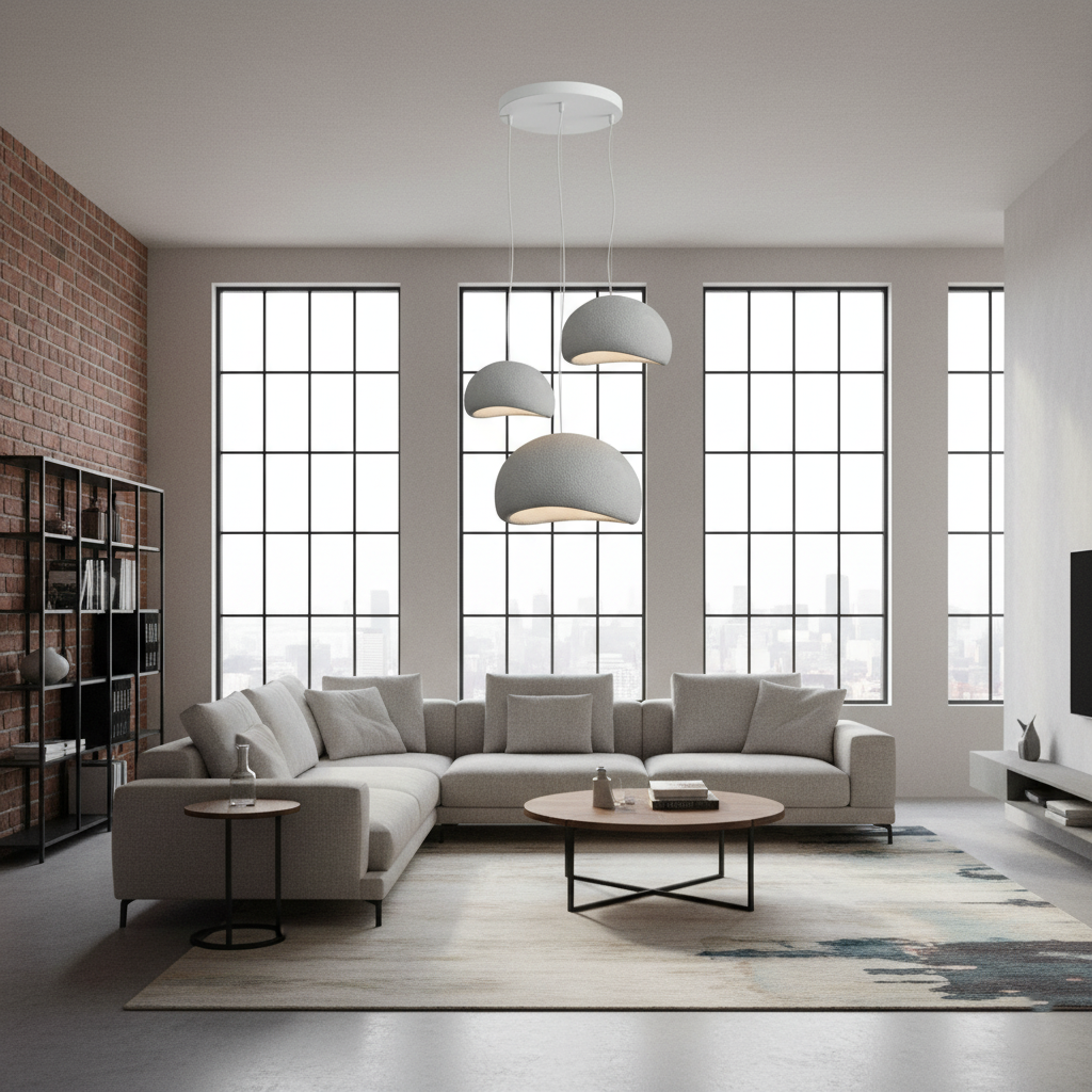Wabi-Sabi Combination B Metal Chandelier — product view 19