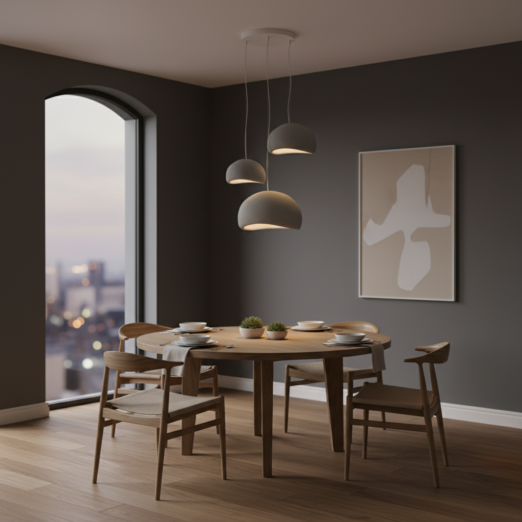 Wabi-Sabi Combination B Metal Chandelier — product view 20
