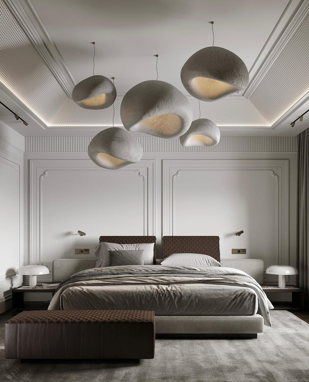 Wabi-Sabi Combination B Metal Chandelier — product view 30