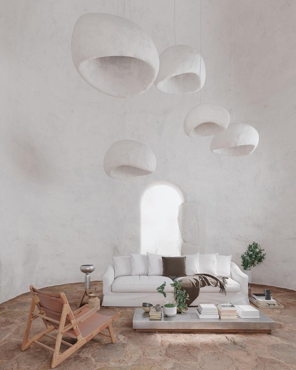 Wabi-Sabi Combination B Metal Chandelier — product view 34