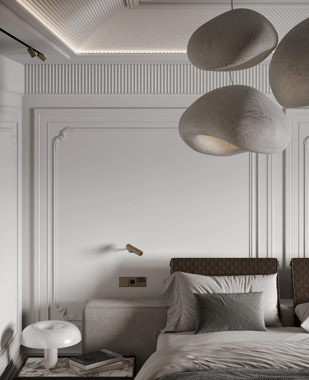 Wabi-Sabi Combination B Metal Chandelier — product view 35