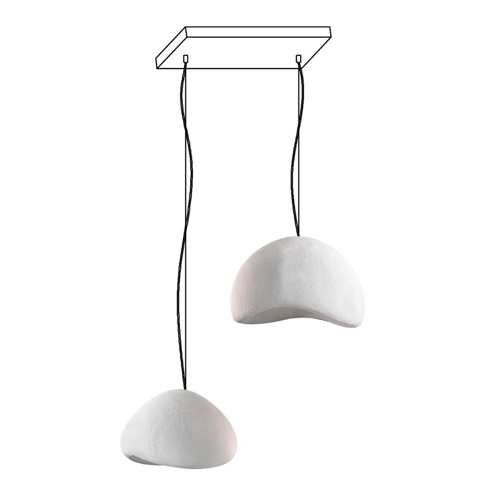 Wabi-Sabi Combination B Metal Chandelier — product view 45