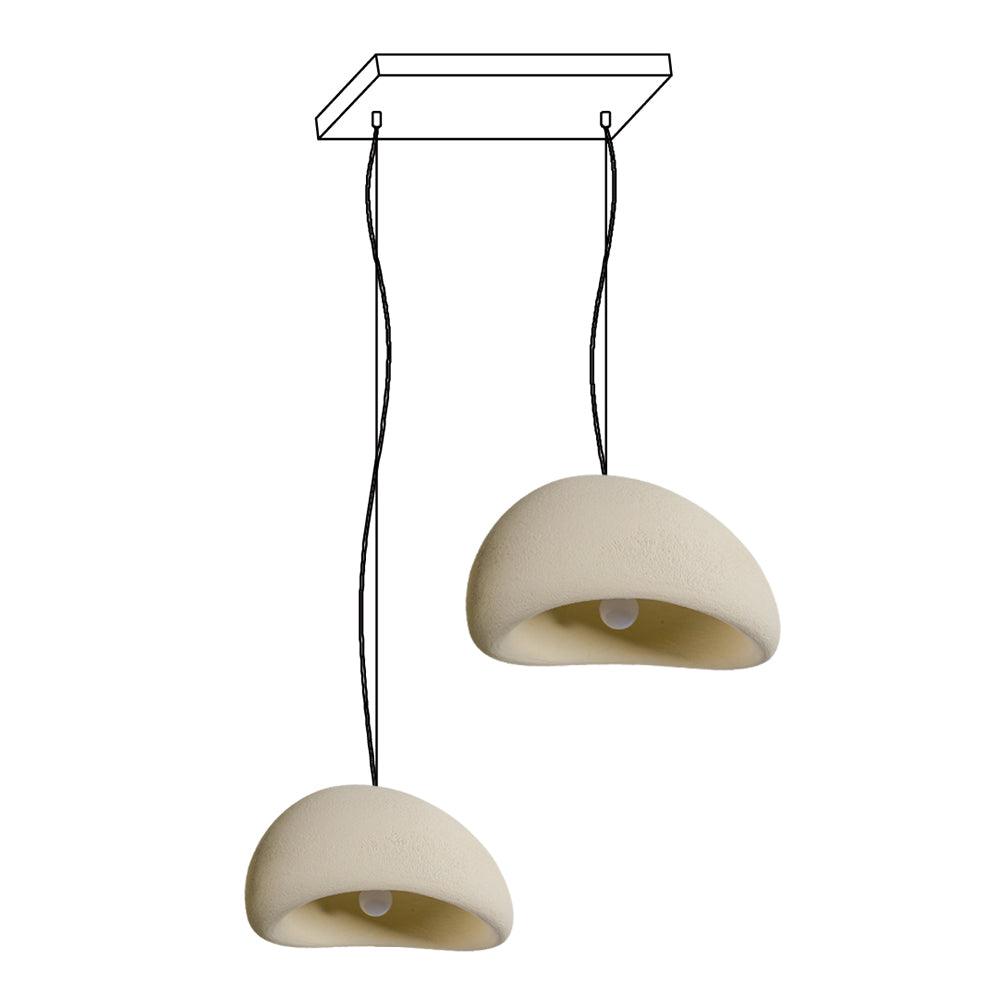 Wabi-Sabi Combination B Metal Chandelier — product view 49