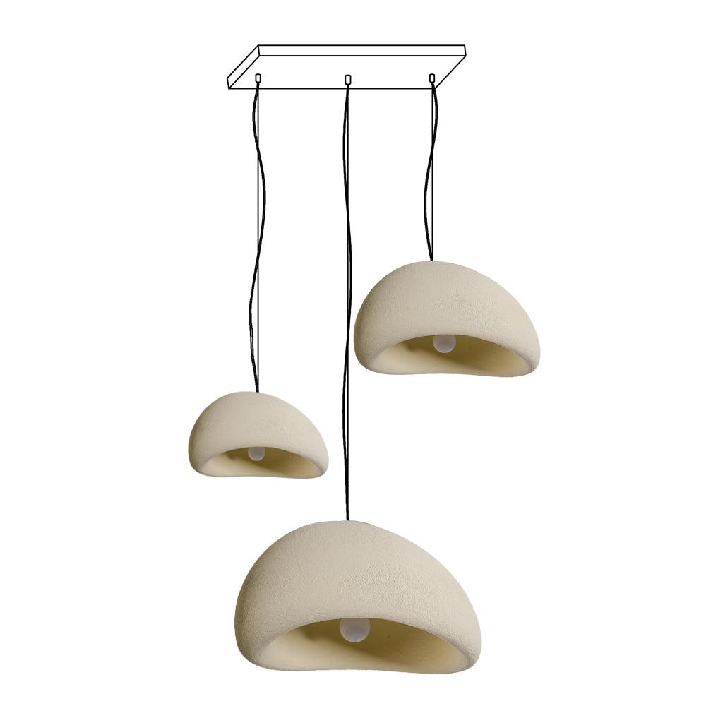 Wabi-Sabi Combination B Metal Chandelier — product view 51