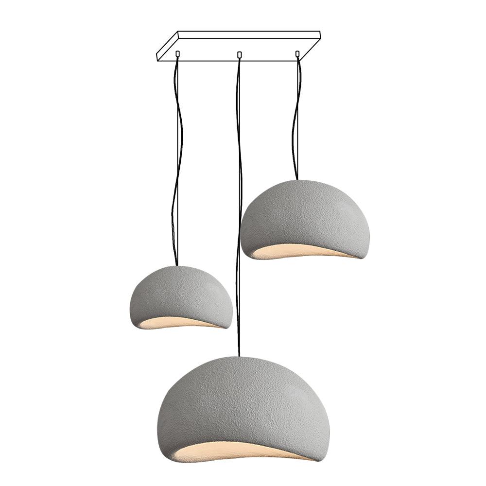 Wabi-Sabi Combination B Metal Chandelier — product view 55