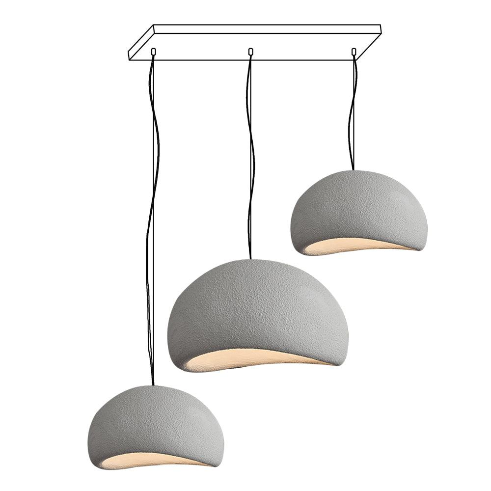 Wabi-Sabi Combination B Metal Chandelier — product view 56