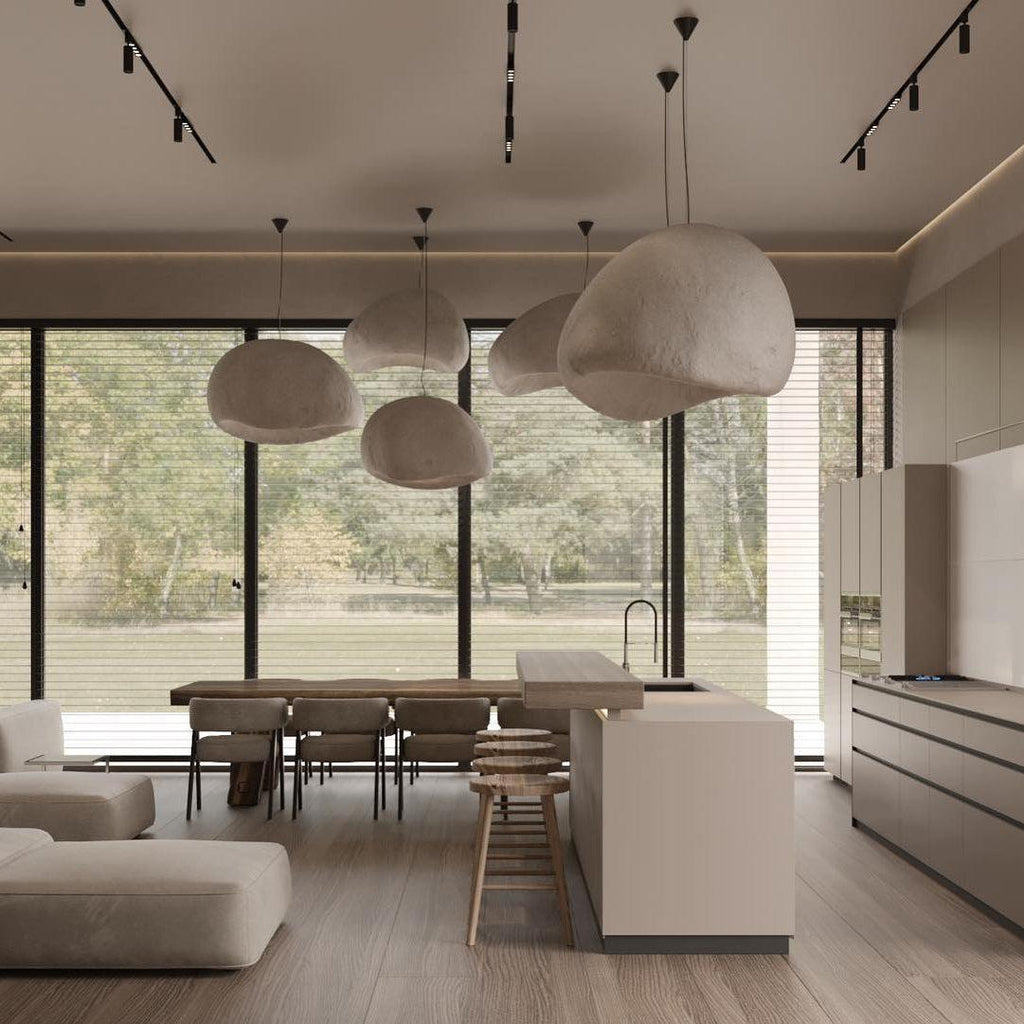 Wabi-Sabi Combination B Metal Chandelier — product view 27