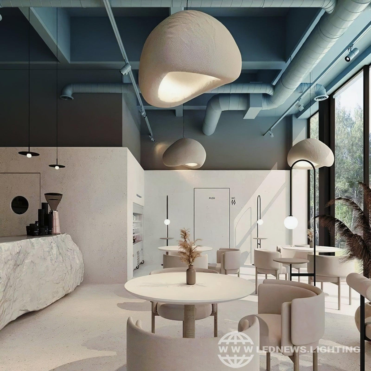 Wabi-Sabi Combination B Metal Chandelier — product view 29
